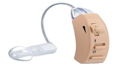 Visible BTE Hearing Aid