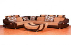 Leather Sofa Set by Krishna Enterprise