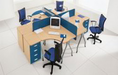Office Workstation by DSN Interior & Carpenter Works