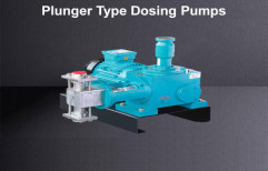 Plunger Type Dosing Pumps by Minimax Pumps India