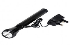 Rechargeable Security LED Flash Torch by Loop Techno Systems