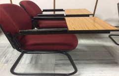SS Writing Pad Chair by Abhishek Industries