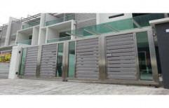 Stainless Steel Gate by Star Steel Fabricators & Alluminum Work