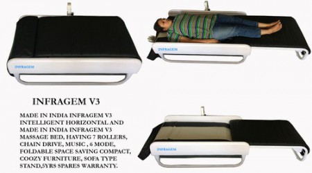 V 3 Massager Bed by Dayal Traders