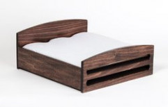 Wooden Bed by Sharma Furniture