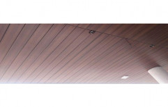Wooden Brown Laminated Ceiling Sheet by Shree Balaji Exterio