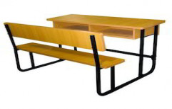 Wooden Desk Bench by Kiran Wooden Furniture