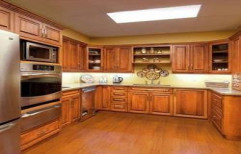 Wooden Modular Kitchen by Kiran Wooden Furniture