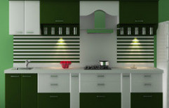 Acrylic Modular Kitchen by Vimal Aluminium & Furniture