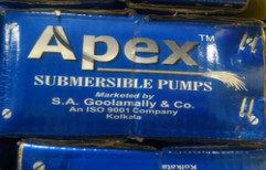 Apex Submersible Pumps by S. A. Goolamally & Company