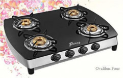 Four Burner Gas Stove by Hare Krishna Sales