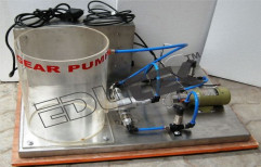 Gear Pump Demonstration Unit by Edutek Instrumentation