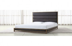 High Back Wooden Bed by Jenika Enterprise