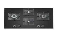 Kitchen Four Burner Hob by R & R Construction And Interiors