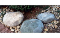 Landscaping Pebble by SS Interiors & Infrastructures