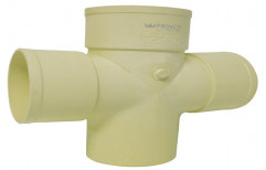 Low Noise SWR Double T Solvent Fitting Silentfit by Prince Pipes And Fittings Limited