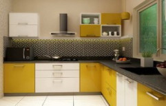 Modular Kitchen by Green wall construction & interior