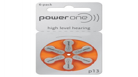 Power One P13 Hearing Aid Battery