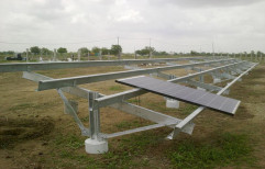 Solar Panel Mounting Structure by Surat Exim Private Limited
