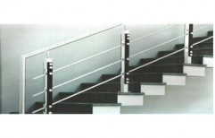 Steel Stair Railing by Sanjivani Interior & Decorators