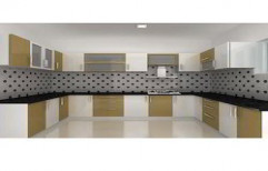 U Shaped Modular Kitchen by Splendid Interior & Designers Private Limited