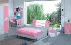 Wooden Designer Bed Room Set by Morale Interio Pvt Ltd