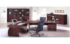 Wooden Office Furniture by Morale Interio Pvt Ltd