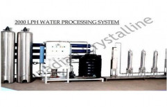 2000 LPH Water Processing System by Canadian Crystalline Water India Limited