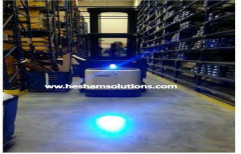Blue LED Forklift Safety Spotlight 6W by Hesham Industrial Solutions