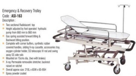 Emergency & Recovery Trolley by SS Medsys