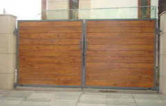 Exterior Wooden Cladding Gates by Shristi Enterprises