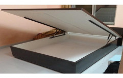 Hydraulic Double Bed by Nectar Modular Kitchen
