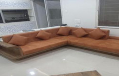 L Shape Designer Sofa Set by City Interiors