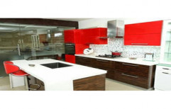Laminated Modular Kitchen by Saffron Interiors & Engineering