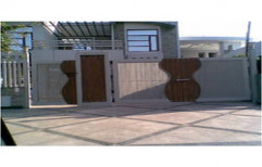 Metal Main Gate by Iskots