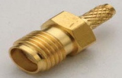 SMA Female RP Crimp Connector by Synergy Telecom Private Limited