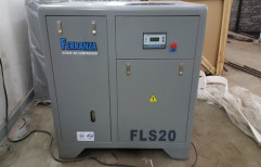 20 Hp Ferranza Screw Air Compressor by Amfos International