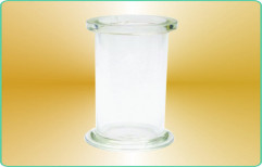 Gas Jar with Ground Glass Flat Flange by Edutek Instrumentation