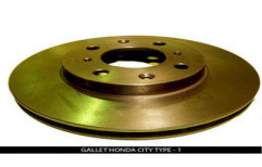 Honda City Type Disk Brake by Gallet industries