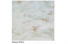 Onyx Pink Marble by A R Stone Craft Private Limited