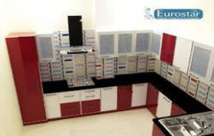 PVC Modular Kitchen by Eurostar Kitchen