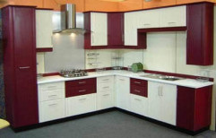 PVC Modular Kitchen by Archstone Home Interiors