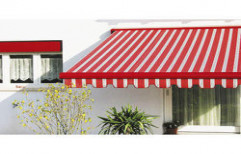 Striped Awnings by KHD Window Decorator