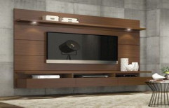Wall Mounted TV Unit by DJ Interiors