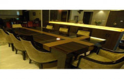 8 Seater Dining Table Set by Puja Plywood Furniture