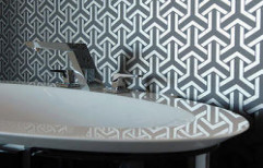 Bathroom Wallpaper by Espacios