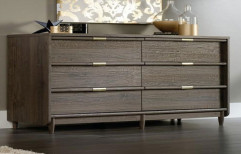 Designer Wooden 6 Drawer Cabinet by Jenika Enterprise