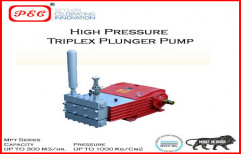 High Pressure Triplex Plunger Pumps by Pump Engineering Co. Private Limited