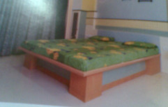 Modular Wooden Bed by Shubham Furniture & Aluminium