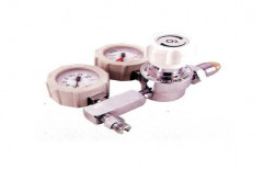 Oxygen Regulator with Flow Gauge by Mediline Engineers